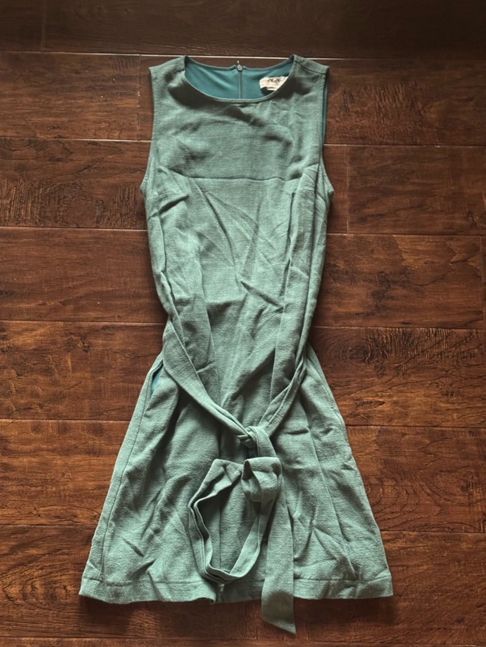 NWOT Urban Renewal Light Green Sleeveless Dress Belted Waist Size Small